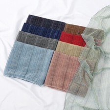 Women's Shimmer Scarf Stripe Headscarves Shawls Headwrap Scarves Wholesale Scarf