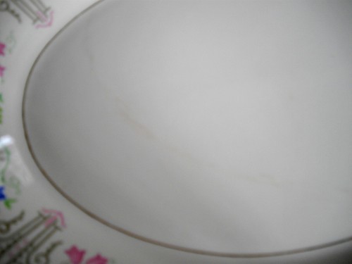 Vintage Syracuse China Old Ivory O.P.CO. BLOSSOM TIME Platter ~ 9" x 12" ~ - Picture 3 of 7