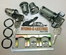 NEW 1982-1985 Chevrolet Camaro Door & Trunk Lock Set w/ Chrome Ignition- GM Keys