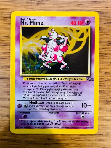 Mr Mime (6/64) Holo Dschungel Set Pokémonkarte! SCHNELL & KOSTENLOS P&P! - Bild 51 von 90