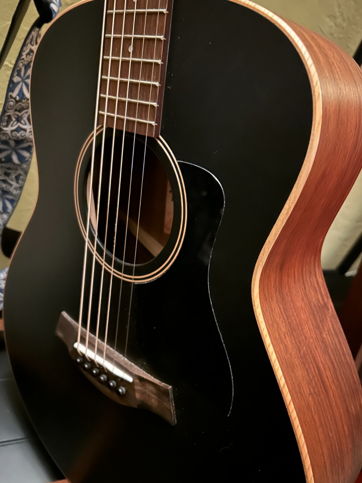 Taylor GTe Blacktop Acoustic Electric Guitar eBay