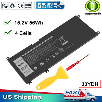 LOT 10 33YDH Battery For Dell Latitude 3380 3400 3480 3490 3500 3590 3580 FAST