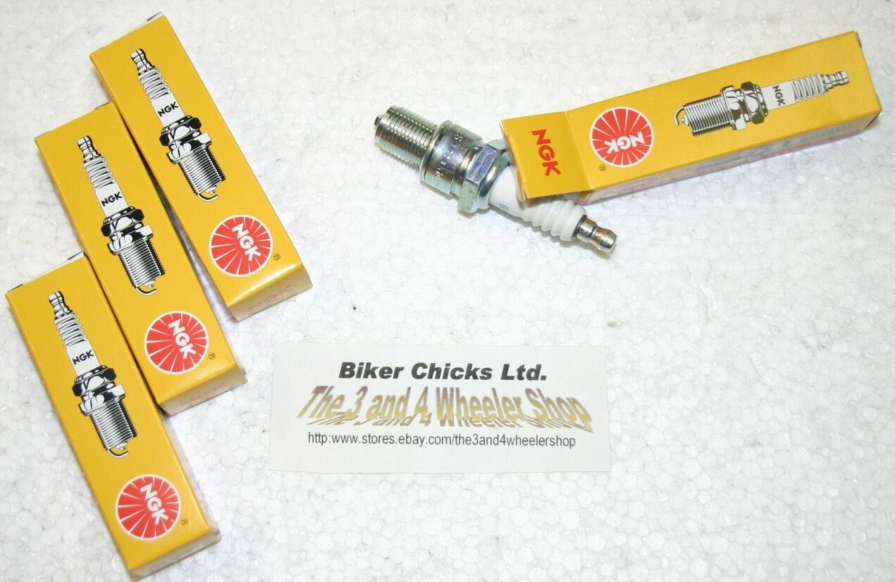 YAMAHA 0012 YFM400 Big Bear 2x4 NGK Spark Plugs (4) DR8EA eBay