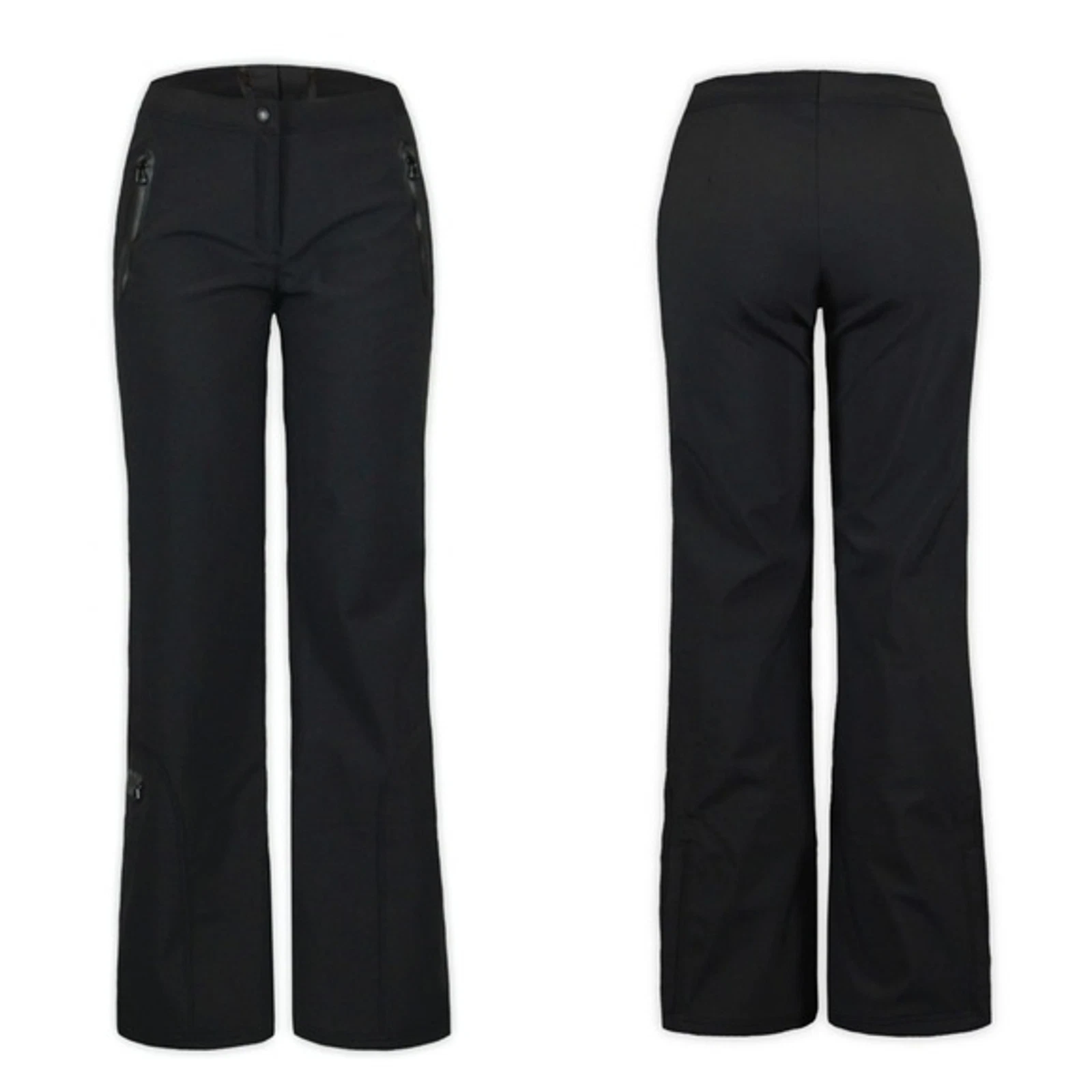 Boulder Gear Tech Soft Shell Fleece-Lined Ski Snow Black Pants Size 6