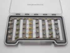 Klinkhammer & Parachute Flies 40 Boxed Set, Mixed Type & Size, Trout Flies NBX16