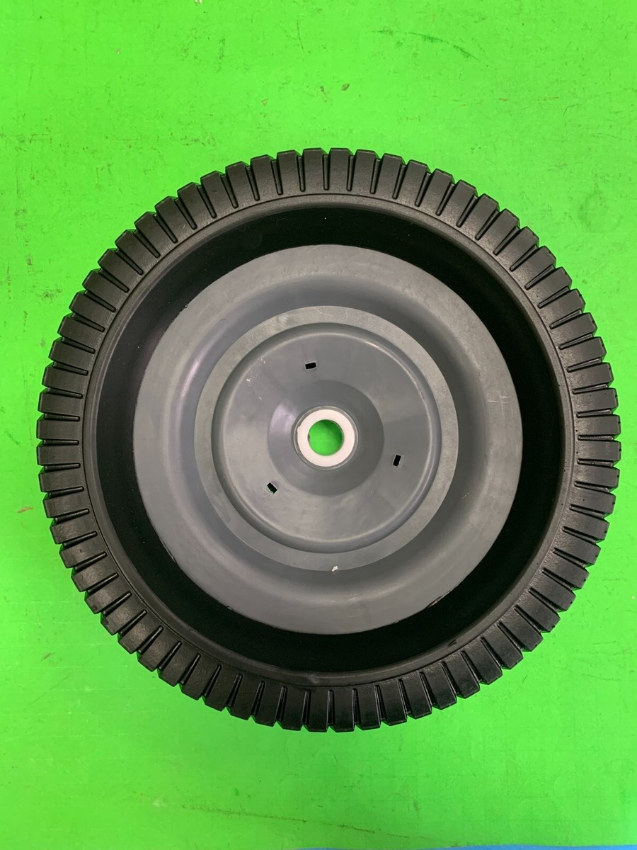 Due Pneumatici Ruota Spazzatrice Foglie Prato Ohio Acciaio Traino-Dietro Montagg - Foto 11