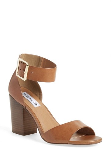 cognac steve madden heels