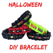 Paracord Planet HALLOWEEN ZOMBIE Bracelet - 550 Paracord DIY - Survival Gear