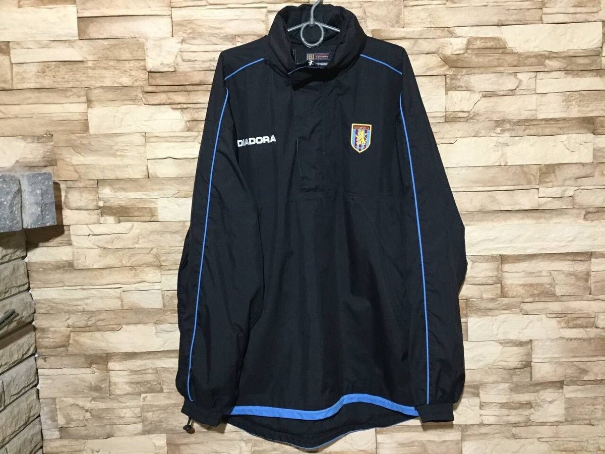 ASTON VILLA 2002 2004 TRAINING FOOTBALL SOCCER TRACK ZIP