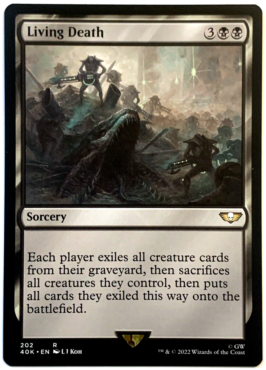 MTG Living Death Warhammer 40,000 202 NM | eBay
