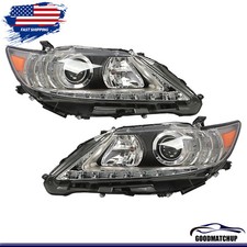 For 2013 2014 2015 Lexus Es350 Es300h Xenon Hid Headlights Headlamp Left Right