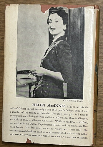 Horizon Helen MacInnes First American Edition 1946 First Novel WW2 Thriller - 第 2/8 張圖片