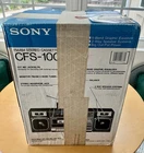 Vintage 1980s Sony Boombox Cfs-1000 Cassette-corder Am/fm Stereo Fast