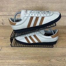 Adidas Shoes Men’s Size UK 8 Topanga Originals Spzl Casual Grey Orange Trainers