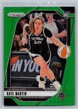 2024 Panini Prizm WNBA #126 Kate Martin Green Prizms