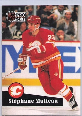 1991-92 Pro Set French #27 Stephane Matteau