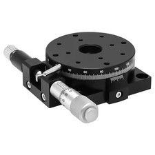 RS60-L 60MM Rotation Axis Stage Precision Bearing Linear Stage Platform 29.4N