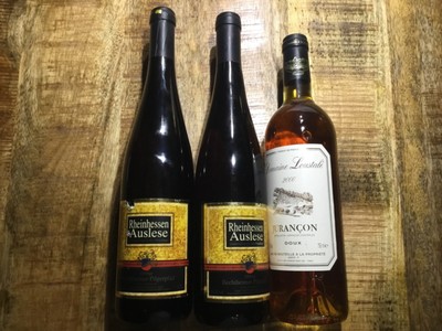 3x Weine,Jurancon,Rheinhessen Auslese,Qualitätswein,1999-2000er