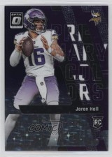 2023 Donruss Optic Primary Colors Purple Stars Prizm 12/25 Jaren Hall #10 06qx