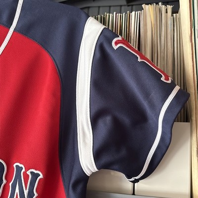 Vintage Majestic Red Sox Men's MLB Genuine Stitched Jersey L | eBay