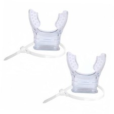 Silicone Scuba Regulator Mouthpiece for Snorkel  Diving Gear  Food Clear