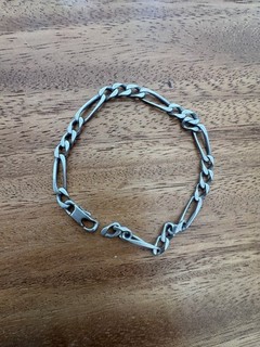 MAgnifique Gourmette En Argent Massif 9 90 grammes