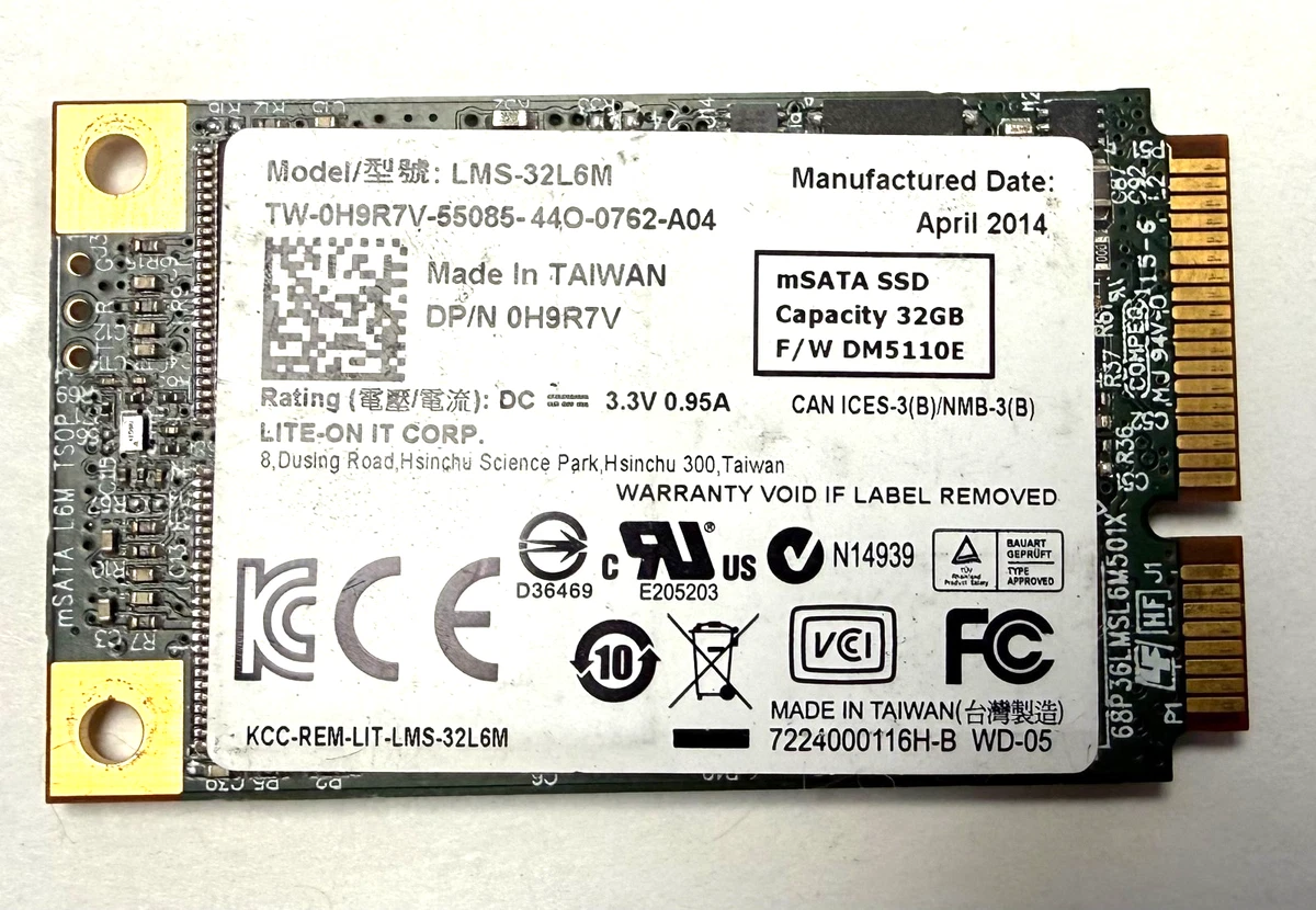 Micro SATA 64 GB Solid State Drives 1.8 in Form Factor for sale | eBay