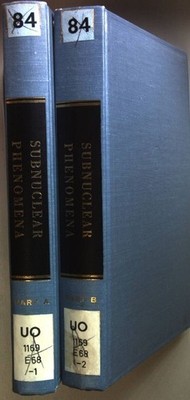 Subnuclear Phenomena (2 vols.cpl./ 2 Bände KOMPLETT) Zichichi, Antonino: