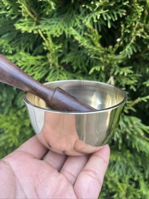 Beautiful Golden Temple Bell Tibetan Meditation Healing  Singing Bowl