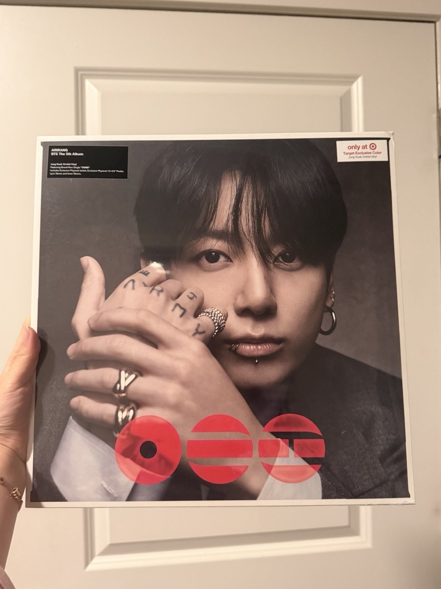 BTS The 5th Album Jung Kook Orchid Edition Purple Vinyl LP Target