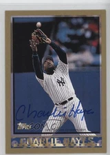 2016 Topps Archives 65th Anniversary Auto Charlie Hayes #A65-CH Auto