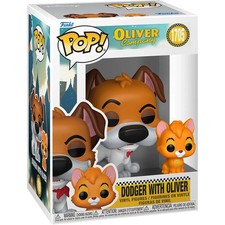 Dodger with Oliver Funko POP! Oliver & Company #1705 FREE Protector *PRE-ORDER*