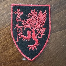 Shield Patch - 2 1/8 inches x 2 7/8 inches - Vintage