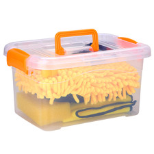 Dunlop Auto Reinigungsset Autopflege Set für Innenraum und Außen - Autowaschset