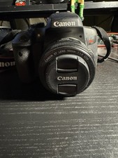 Canon EOS Rebel T6i Digital SLR Camera 24.2MP with 18-55mm  50mm Lenses