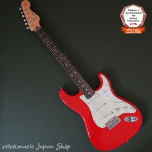 Fender Made in Japan Hybrid II Stratocaster Rosewood Modena Red Electric Guitar