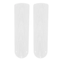  2 Pcs Ceiling Fan Fans Accessories Wood Grain Blades Replacement