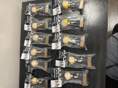 Lot Of Graduation New Picture Frame Bobble Head- 11