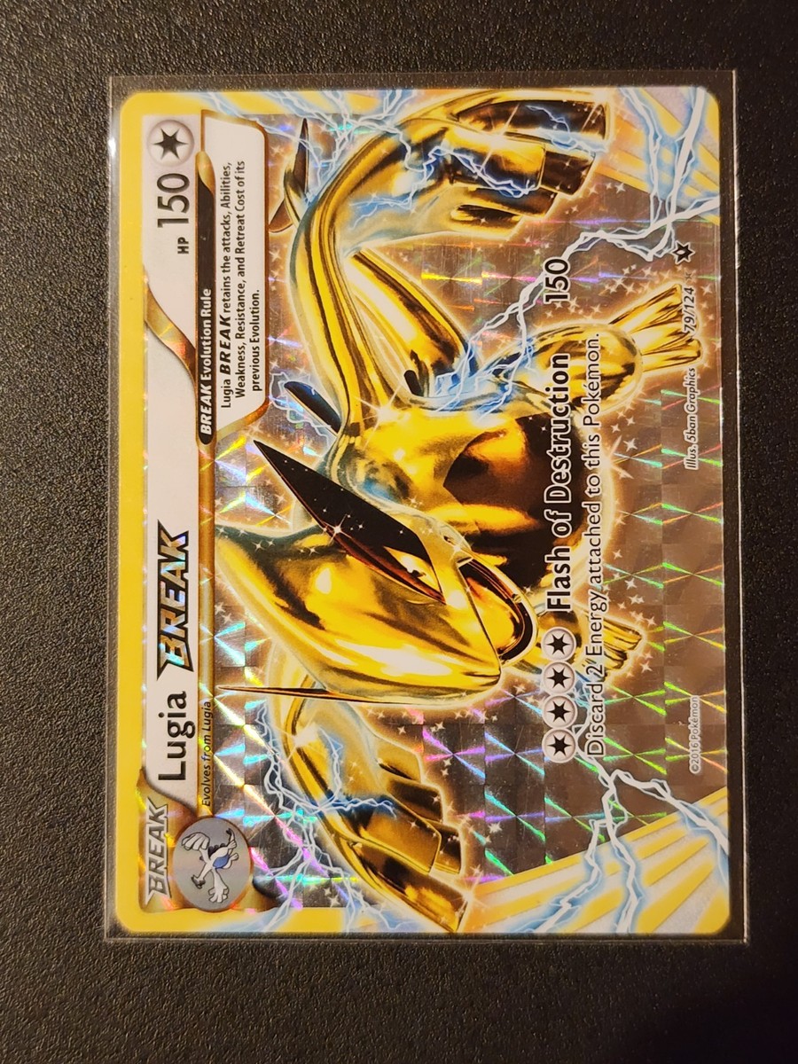 Lugia BREAK - 79/124 - Rare Holo BREAK Fates Collide - Pokemon Card LP Excellent | eBay Lugia BREAK - 79/124 - Rare Holo BREAK Fates Collide - Pokemon Card LP Excellent | eBay