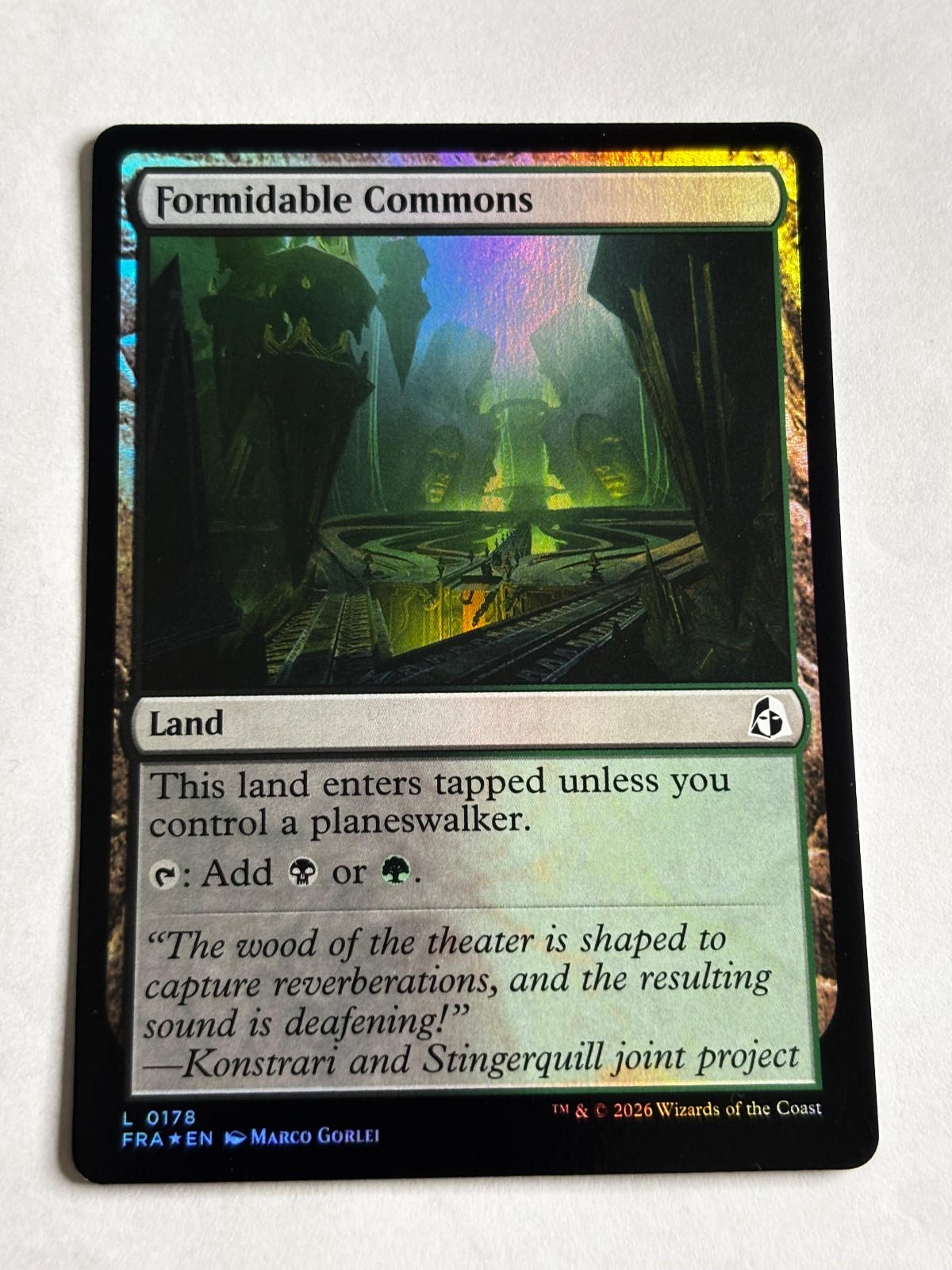 Formidable Commons Foil L Reality Fracture 178 NM