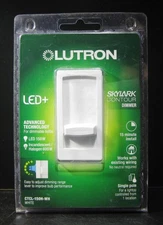Lutron Skylark Contour CTCL-150H-WH 150W Dimmer Switch