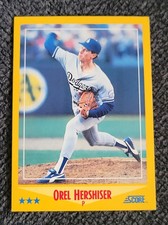 OREL HERSHISER - 1988 Score #470  **MINT**  FREE SHIP & RETURN!