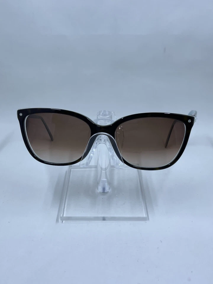 Tiffany & Co TF4105HB-8134/3B Sunglasses Women's Havana Blue Frame Full Rim 140 - Image 2 of 4