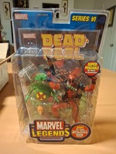 2004 Toybiz Marvel Legends Series VI 6 Deadpool & Doop W Comic New In Box A