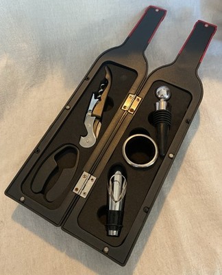 Neuheit Wein Flaschenöffner Korkenzieher Werkzeug Set Geschenkbox Zubehör