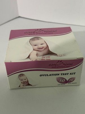 EASY@HOME 50 OVULATIONTEST STRIPS & 20 PREGNANCY TEST STRIPS 50 LH + 20 HCG
