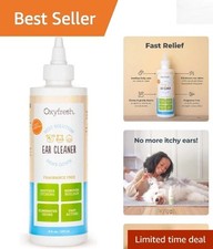 Advanced Pet Ear Cleaner - 8oz Sting-Free Dog Cat Ear Wash for Instant Relief