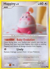 Pokemon Happiny (14/18) POP Series 8 LP HOLO on eBay
