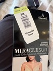 Miraclesuit Womens Sexy Sheer Shaping Bodysuit Black 38B — photo 6