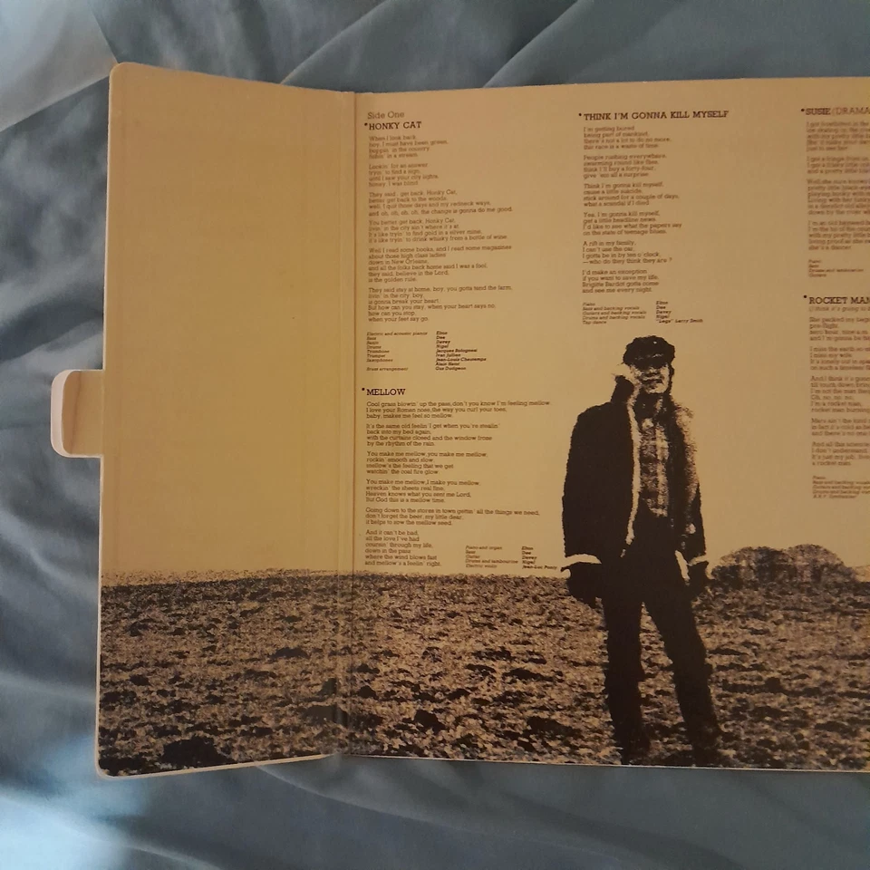 Elton John Honky Chateau 1972 MCA Records Envelope Cover OG Vinyl Album LP VG/VG - Image 4 of 4